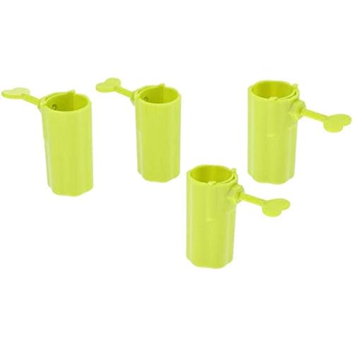 Emily prts 4 Pcs Cat Anti-Scratch Boots, Prevent Pet Scratch Adjustable Shoes Cat Paw Protector for Dog Puppy Cats Home Bathing Shaving Checking Treatment (Green)
