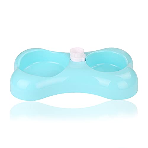 Emily Pets Automatic Gravity Water Pet Feeder Small & Medium Pets Automatic Food Feeder and Water Travel Supply Feeder and Water Dispenser for Dogs Puppy Cats Pets Animals Blue