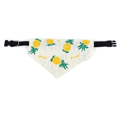 Cature Care by Nature Adjustable Cute Medium Dog Collars Puppy Pet Slobber Towel Outdoor Cats Collar Dog Collar Neckerchief/Pine/Medium