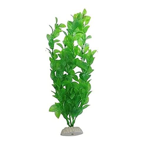 emily pets Aquarium Artificial Green Grass Water Plant for Fish Tank Bowl Aquarium Home Decor Ornament Decoration Green A