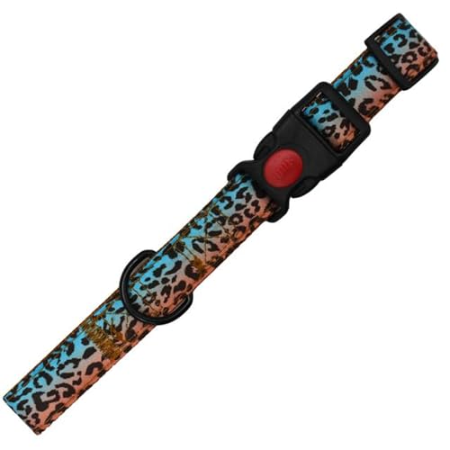 Emily Pets Dog Collar with Safety Locking Buckle, Adjustable Soft Breathable Comfortable Nylon Pet Collar for Small, Medium Dog & Cat (Color May Vary)