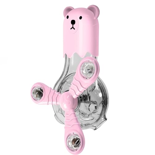 emily pets Cat Enrichment Toys, Interactive Cat Feeder for Indoor Cats, Cat Feeder Toy for Food or Treats, Cat Toy Feeder for Small, Medium and Large Cats (Pink)