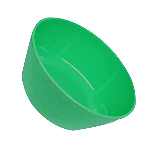 Emily Pets Dog Bowl Melamine Heavy Dish. Food Grade Dog Food Bowl with Non-Skid Dog Feeding Bowl for Small & Medium Dogs -Small-400ml-(Dark Green)