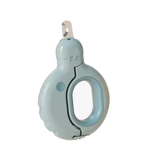 Cature Nail Clippers for Dogs Professional Nail Trimmer with LED Light Portable Toenail Clipper for All Cats, Kitten, Dogs (Color-Blue)