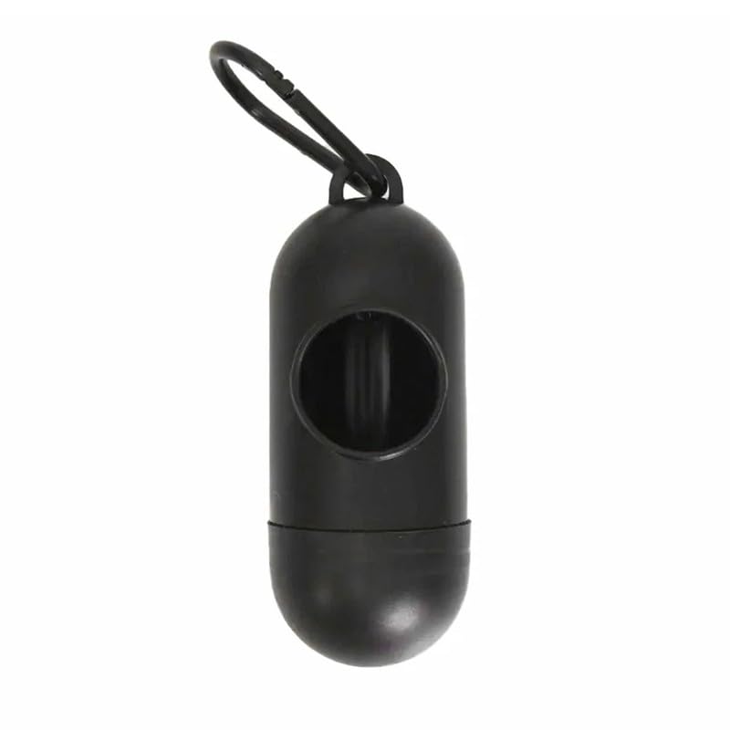 Emily Pets 30 Sheets Portable Dog Poop Garbage Bags roll with Dispenser Cum Holder
