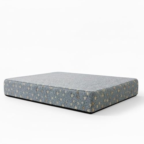 Lulala Orthopedic Dog Bed with Memory Foam | Ultra Soft Plush Pet Mattress with Anti-Slip Bottom & Washable Cover (Color May Vary)