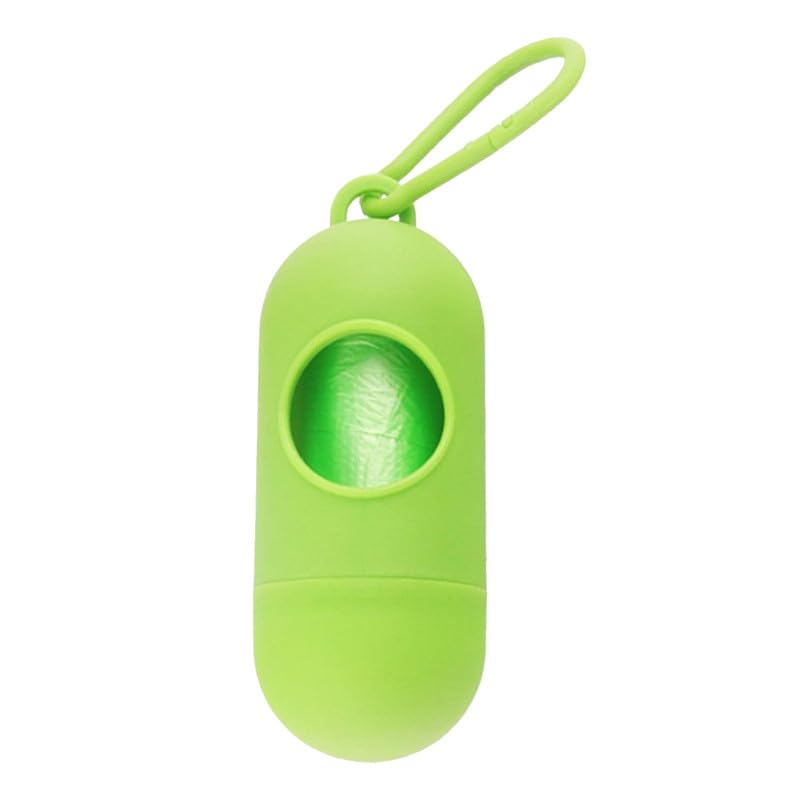 Emily Pets 30 Sheets Portable Dog Poop Garbage Bags roll with Dispenser Cum Holder
