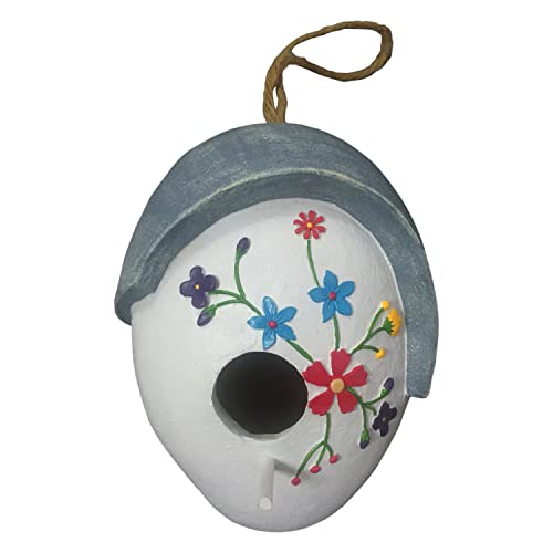 Emily Pets Bird House, Birdhouses for Outdoors, Hanging Bird Houses, Decorative Egg Save Bird House for Outside