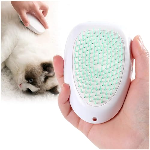 Cature Care by Nature Dog Massage Brush Professional Creative Dog Bath Brush Pet Grooming Brush Dog Hair Brush (Green)