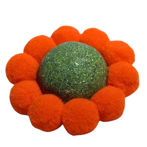 cature Care by Nature Cat Balls & Catnip Toys-Cartoon Fuzzy Ball,Soft & Lightweight-Kittens Chewing,Kicker Toys-Cat Toys For Indoor Cats-Kitten & Cat Accessories