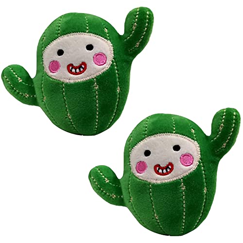 emily pets Cat Plush Soft Hugging Pillow,Large Fat Cats Stuffed Animals Toy (Green, Pack of 2)