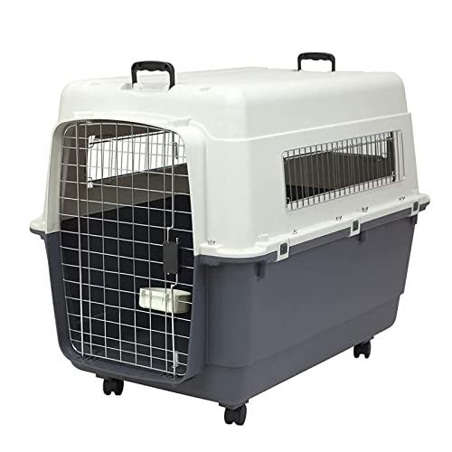 Emily Pets Ultra Vari Kennel, Heavy-Duty Dog Travel Crate, No-Tool Assembly (90CM)