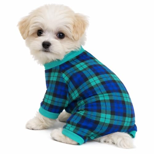 Lulala Dog Jumpsuit Winter Wear | Cute Printed Soft Cotton Clothing for Dogs | Warm, Comfortable & Cozy Pet Outfit (Print May Vary)