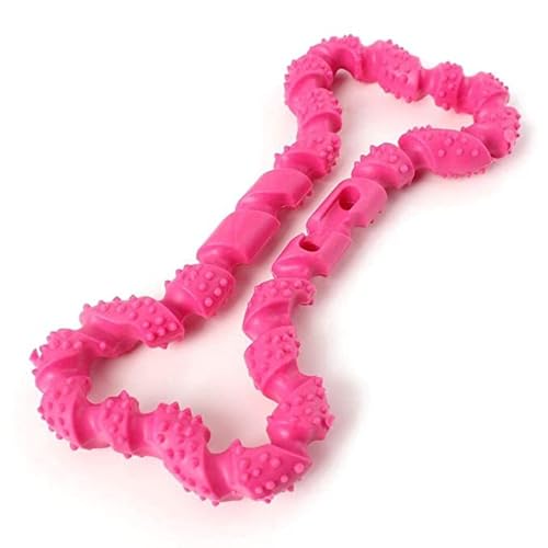 SRIPET Pets Rubber Chew Toys for Puppies & Dogs (Multicolor, Pack of 3)