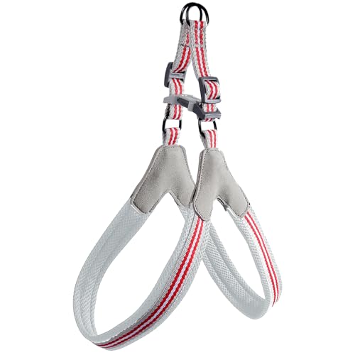 cature Care by Nature No Pull Dog Harness,No Choke And Step-In,Adjustable Belts Breathable Soft Mesh,Escape Proof No Rub Dog Harnesses For Small Medium Large Dogs(Red,S)