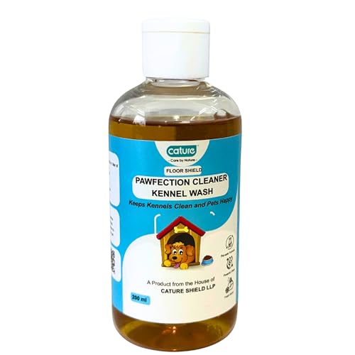 Cature Pawfection Cleaner Kennel Wash 200ml | Pet Safe Floor & Kennel Cleaner | Odour Control, Stain Remover for Dog & Cat Kennels, Crates & Pet Areas
