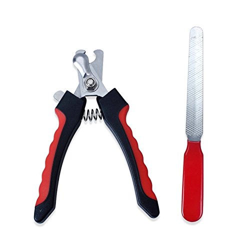 SRI Pet Nail Safety Cutter with Toe File Trimmer Clipper