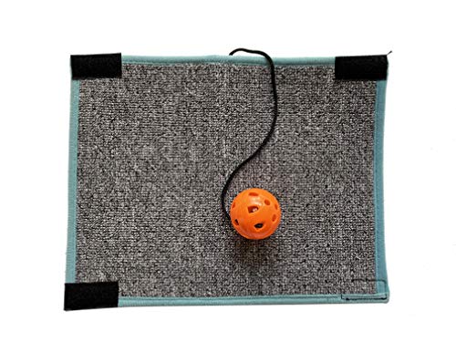 Cat Scratching Mat. Cat Scratcher Furniture Scratching Protector - Table & Chair Legs Wrapping Around Scratching Protection.