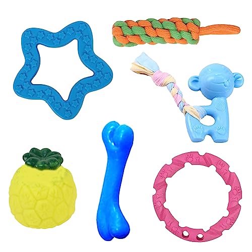 cature Care by Nature Dog Toys,Dog Chew Toy,Rubber Bone Toy,Carrot Shape Toy,Rubber Ring Toy Interactive Dog Toy For Small And Medium Dog Toys Pack Of 6 Color May Very(Combo3)