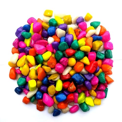 cature Care by Nature Decorative Rocks,Aquarium Stones,Bonsai Gritty Mix Rocks For Succulent Cactus,Top Dressing,Garden&Plants,Fish Tank,Landscaping,Home Décor(1.95Kg)(Multi Color)