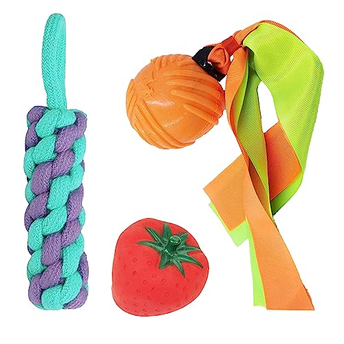 cature Care by Nature Dog Toys,Dog Rope Toys,Chew Toy,Plush Toy,Interactive Dog Toy For Small And Medium Dog Toys Pack Of 3 Color May Very(Combo3)